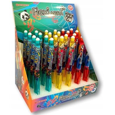 Długopis Ścieralny Flexi Abra Wild (24Szt) Penmate Długopis Ścieralny Flexi Abra Wild (24Szt) Penmate