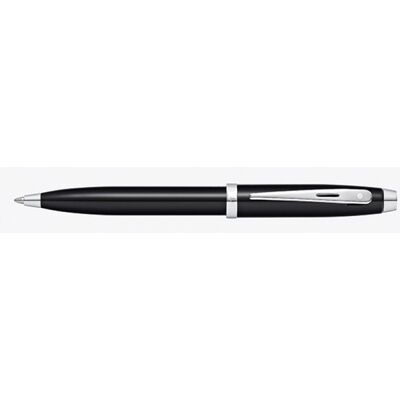Długopis SHEAFFER 100 czarny błyszczący, wykończenia chromowane Długopis SHEAFFER 100 czarny błyszczący, wykończenia chromowane