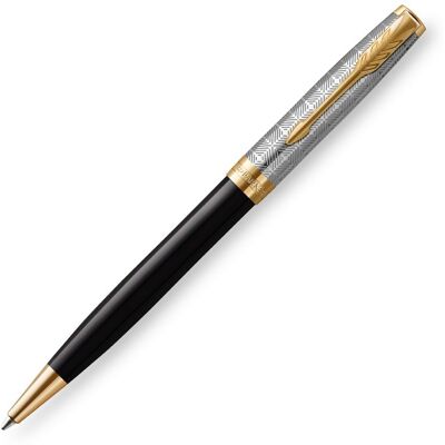 Długopis Sonnet Premium Metal & Black Gt , Parker Długopis Sonnet Premium Metal & Black Gt , Parker