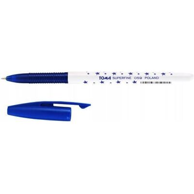 Długopis Superfine 0,5Mm Nieb. (30Szt) Toma, Toma Długopis Superfine 0,5Mm Nieb. (30Szt) Toma, Toma