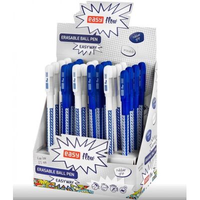 Easy Stationery Długopis wymazywalny EasyWay nieb. (24szt) EASY Easy Stationery Długopis wymazywalny EasyWay nieb. (24szt) EASY