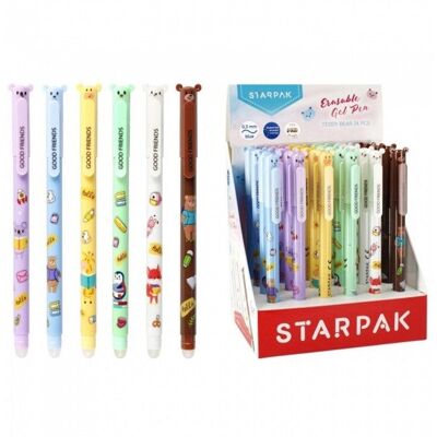 Starpak Długopis wymazywalny Miś (24szt) Starpak Długopis wymazywalny Miś (24szt)