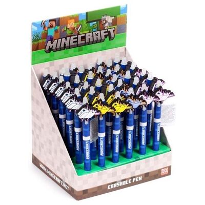 Puckator Długopis zmazywalny z nakładką Minecraft (36szt) Puckator Długopis zmazywalny z nakładką Minecraft (36szt)