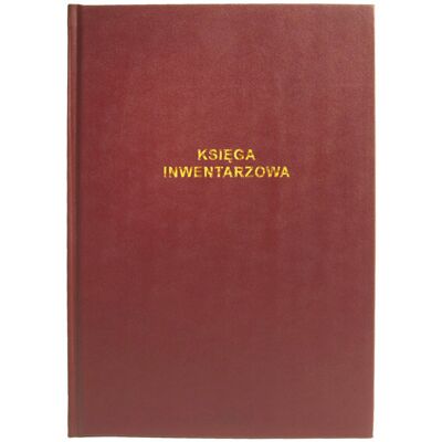 Inny producent Druk Księga Inwentarzowa Płótno 715-B Inny producent Druk Księga Inwentarzowa Płótno 715-B