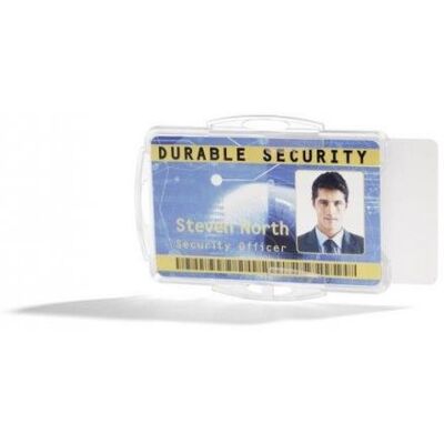 Durable, Etui do karty identyfikacyjnej, 54x85 mm, przezroczyste, 10 szt. Durable, Etui do karty identyfikacyjnej, 54x85 mm, przezroczyste, 10 szt.