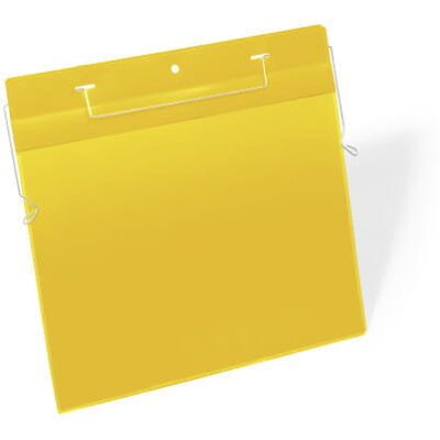 Durable Kieszeń Magazynowa Z Uchwytami Z Drutu żółta A4 Pozioma 175404 Durable Kieszeń Magazynowa Z Uchwytami Z Drutu żółta A4 Pozioma 175404