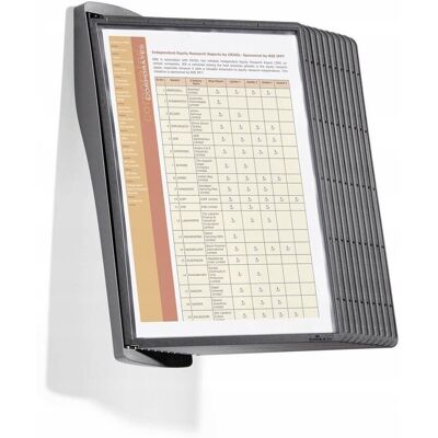 Durable Zestaw 10 Paneli Informacyjnych Na Ścianę Durable Zestaw 10 Paneli Informacyjnych Na Ścianę