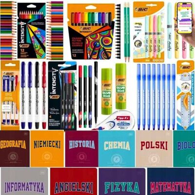 DUŻA WYPRAWKA SZKOLNA BIC KLASA 4 5 6 7 8 PRZYBORY SZKOLNE – DŁUGOPISY, FLAMASTRY, KREDKI + ZESZYTY TEMATYCZNE + EBOOK DUŻA WYPRAWKA SZKOLNA BIC KLASA 4 5 6 7 8 PRZYBORY SZKOLNE – DŁUGOPISY, FLAMASTRY, KREDKI + ZESZYTY TEMATYCZNE + EBOOK