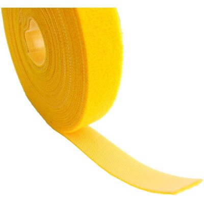 PHU WOJTAP Dwustronna Taśma Rzepowa Organizer Szr. 20 Mm, 25M - Żółta PHU WOJTAP Dwustronna Taśma Rzepowa Organizer Szr. 20 Mm, 25M - Żółta