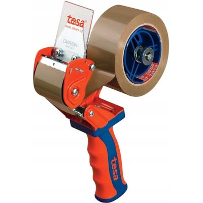 Tesapack Comfort Dyspenser Oklejarka do Taśmy Pakowej Aplikator Metalowy Tesapack Comfort Dyspenser Oklejarka do Taśmy Pakowej Aplikator Metalowy