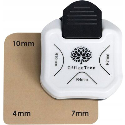 Inny producent DZIURKACZ DO PAPIERU NAROŻNY ZAOKRĄGLACZ DO KART FOLIOWANIA 3W1 RĘCZNY Inny producent DZIURKACZ DO PAPIERU NAROŻNY ZAOKRĄGLACZ DO KART FOLIOWANIA 3W1 RĘCZNY