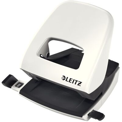 Dziurkacz duży metalowy Leitz WOW NeXXt Biały Dziurkacz duży metalowy Leitz WOW NeXXt Biały