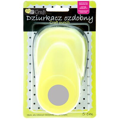 dpCraft Wysokiej jakości dekoracyjny dziurkacz - 4,4cm wzór dpCraft Wysokiej jakości dekoracyjny dziurkacz - 4,4cm wzór
