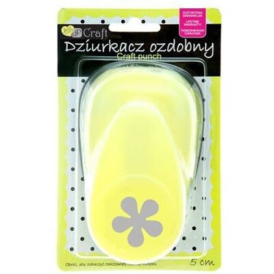 dpCraft Dziurkacz ozdobny 5 cm - kwiatek dpCraft Dziurkacz ozdobny 5 cm - kwiatek