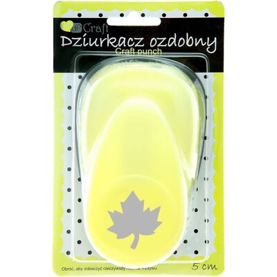 Dalprint Dekoracyjny Dziurkacz Liść - 5cm Dalprint Dekoracyjny Dziurkacz Liść - 5cm