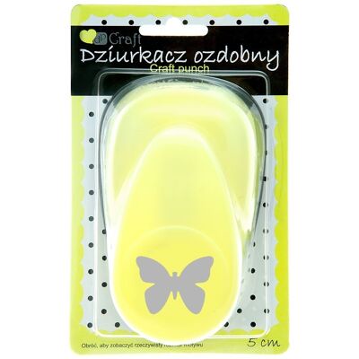 dpCraft Dziurkacz Ozdobny 5 cm Motyl dpCraft Dziurkacz Ozdobny 5 cm Motyl