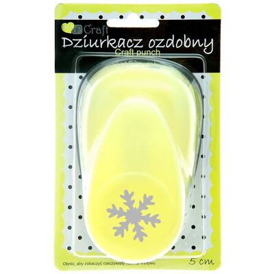 Dziurkacz Ozdobny 5 Cm Śnieżynka Jcdz-120-059 Dpcraft Dziurkacz Ozdobny 5 Cm Śnieżynka Jcdz-120-059 Dpcraft