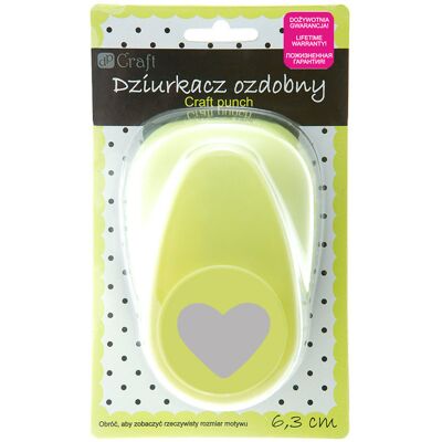 dpCraft Dziurkacz Ozdobny 6,3 Cm Serce dpCraft Dziurkacz Ozdobny 6,3 Cm Serce