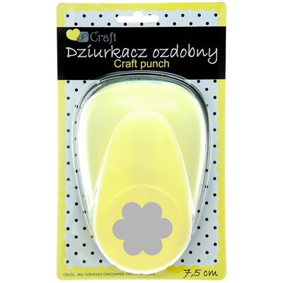 Wysokiej jakości dziurkacz ozdobny Dalprint 7,5cm - Punch w papierze Wysokiej jakości dziurkacz ozdobny Dalprint 7,5cm - Punch w papierze
