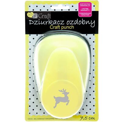 dpCraft Dziurkacz Ozdobny 7,5 Cm Renifer Dalprint dpCraft Dziurkacz Ozdobny 7,5 Cm Renifer Dalprint