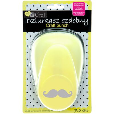 dpCraft Dziurkacz Ozdobny 7,5 cm Wąsy dpCraft Dziurkacz Ozdobny 7,5 cm Wąsy