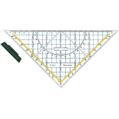 LENIAR Ekierka Geometryczna Ze Zdejmowanym Uchwytem, 25 Cm LENIAR Ekierka Geometryczna Ze Zdejmowanym Uchwytem, 25 Cm