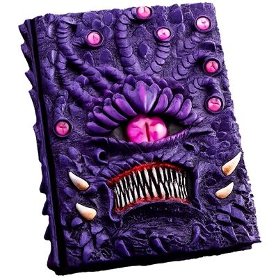 Inny producent Ekskluzywny Rzeźbiony Notatnik 3D z Motywem Beholdera Inny producent Ekskluzywny Rzeźbiony Notatnik 3D z Motywem Beholdera