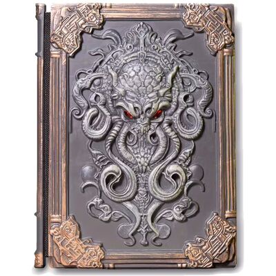 Inny producent Ekskluzywny Rzeźbiony Notatnik 3D z Motywem Cthulhu Lovecraft Inny producent Ekskluzywny Rzeźbiony Notatnik 3D z Motywem Cthulhu Lovecraft