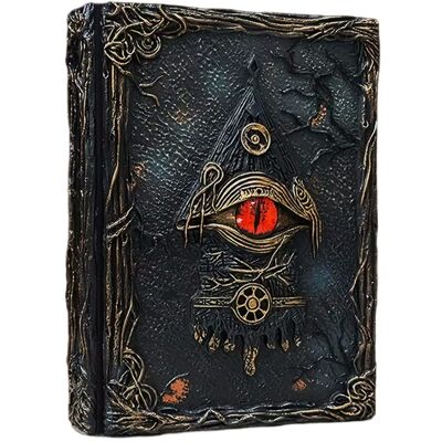 Inny producent Ekskluzywny Rzeźbiony Notatnik 3D z Motywem Oka Cthulhu Inny producent Ekskluzywny Rzeźbiony Notatnik 3D z Motywem Oka Cthulhu