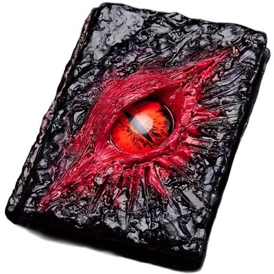 Inny producent Ekskluzywny Rzeźbiony Notatnik 3D z Motywem Oka Kolor Czerwony Inny producent Ekskluzywny Rzeźbiony Notatnik 3D z Motywem Oka Kolor Czerwony