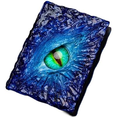 Inny producent Ekskluzywny Rzeźbiony Notatnik 3D z Motywem Oka Kolor Niebieski Inny producent Ekskluzywny Rzeźbiony Notatnik 3D z Motywem Oka Kolor Niebieski