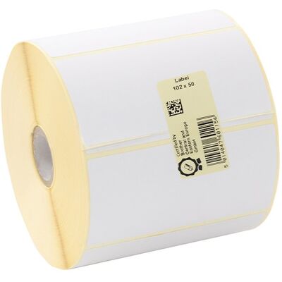 Etykiety Brother termotransferowe 102x50mm 1700 sztuk Etykiety Brother termotransferowe 102x50mm 1700 sztuk
