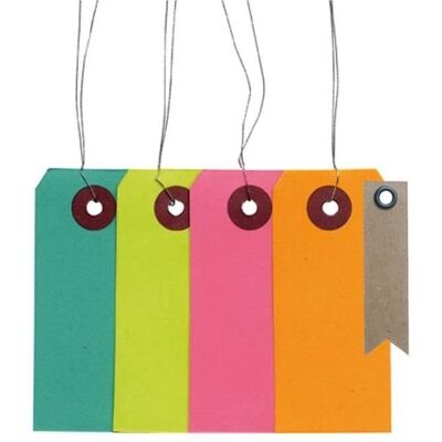 Kolorowe etykiety YOUDOIT z drutem - Dekoracje scrapbooking Kolorowe etykiety YOUDOIT z drutem - Dekoracje scrapbooking