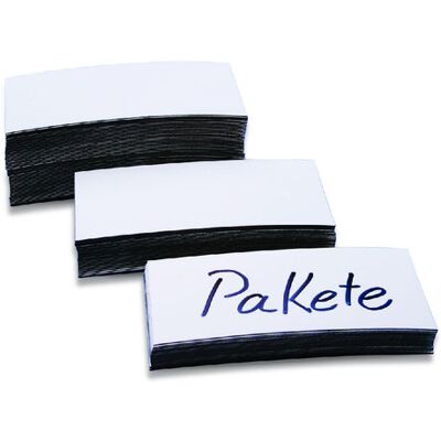 MAGNETOPLAN Etykiety magnetyczne biały 100szt 20x100x0,6 mm MAGNETOPLAN Etykiety magnetyczne biały 100szt 20x100x0,6 mm