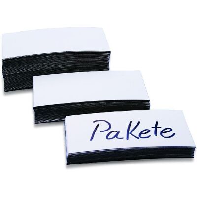 MAGNETOPLAN Etykiety magnetyczne biały 100szt 50x100x0,6 mm MAGNETOPLAN Etykiety magnetyczne biały 100szt 50x100x0,6 mm