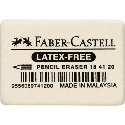 FABER-CASTELL Gumka naturalna Latex-free DUŻA FABER-CASTELL Gumka naturalna Latex-free DUŻA