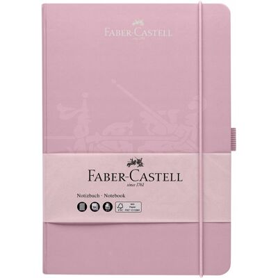 Faber-Castell Notatnik Notes W Kratkę Z Gumką A5 194 Kartki Zeszyt Rose Faber-Castell Notatnik Notes W Kratkę Z Gumką A5 194 Kartki Zeszyt Rose