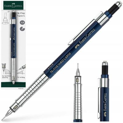 FABER-CASTELL Ołówek automatyczny z gumką na rysiki TK-Fine Vario L 1,0 mm FABER-CASTELL Ołówek automatyczny z gumką na rysiki TK-Fine Vario L 1,0 mm