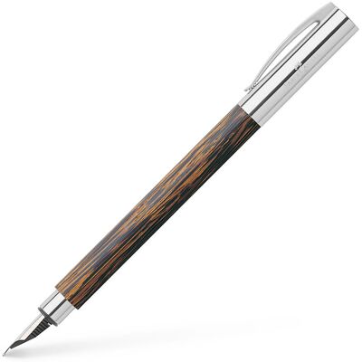 Faber-Castell, Pióro wieczne Ambition F, drewniany Faber-Castell, Pióro wieczne Ambition F, drewniany