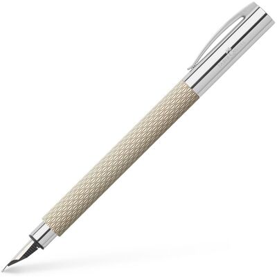 Faber-Castell, Pióro wieczne Ambition M, kremowy Faber-Castell, Pióro wieczne Ambition M, kremowy