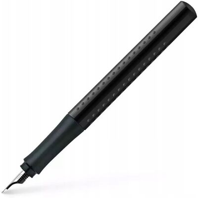 Faber-Castell Pióro Wieczne Szkolne Grip Czarne M Faber-Castell Pióro Wieczne Szkolne Grip Czarne M