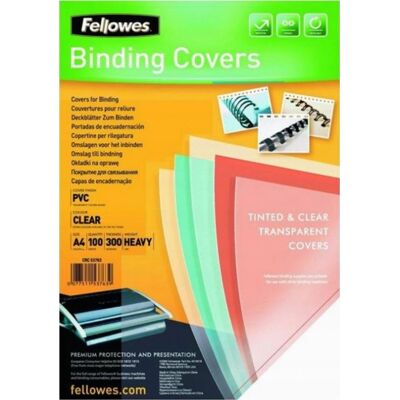 Fellowes Okładki przezroczyste A4 (180 mikr) 100 szt. Fellowes Okładki przezroczyste A4 (180 mikr) 100 szt.