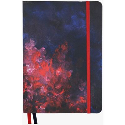 Devangari Fire in the Night — notes w kropki (B5), miękka oprawa, 120 gsm Devangari Fire in the Night — notes w kropki (B5), miękka oprawa, 120 gsm