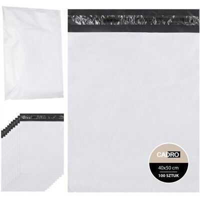 Cadro FOLIOPAKI KURIERSKIE B3 400x500 szare mocne koperty foliowe 100 szt Cadro FOLIOPAKI KURIERSKIE B3 400x500 szare mocne koperty foliowe 100 szt
