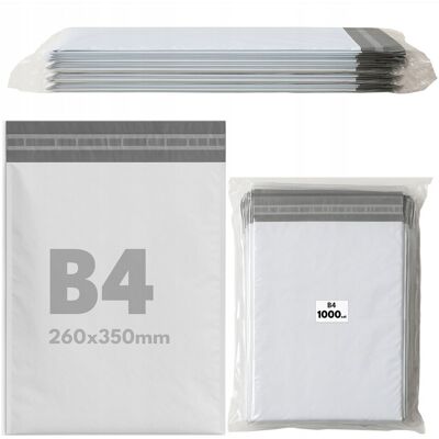 Molti FOLIOPAKI kurierskie B4 260x350 MOCNE 1000 sztuk Molti FOLIOPAKI kurierskie B4 260x350 MOCNE 1000 sztuk