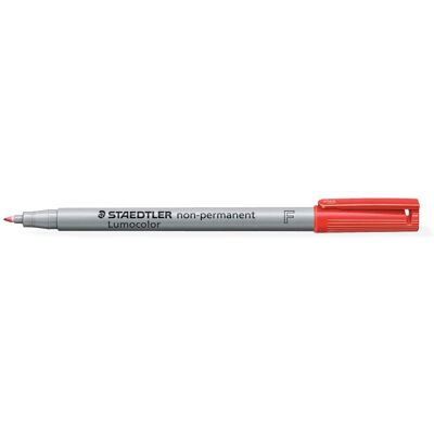 Foliopis Zmywalny F Czerwony Lumocolor Staedtler Foliopis Zmywalny F Czerwony Lumocolor Staedtler