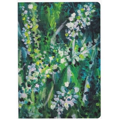 Devangari Garden — notatnik otabind w kropki (A5), miękka oprawa, 120 gsm Devangari Garden — notatnik otabind w kropki (A5), miękka oprawa, 120 gsm