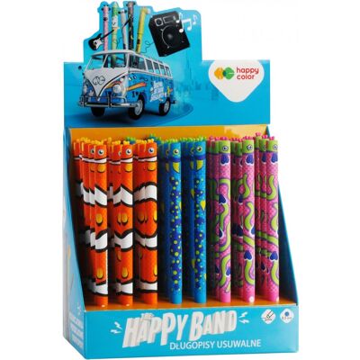 GDD Grupa Dystrybucyjna Daccar GDD, Długopis ścieralny, 0.5, Happy Rybki, Disp A 40 GDD Grupa Dystrybucyjna Daccar GDD, Długopis ścieralny, 0.5, Happy Rybki, Disp A 40