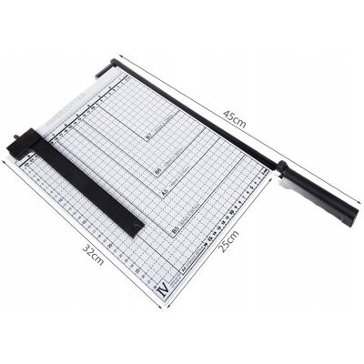 inna (Inny) GILOTYNA NOŻOWA DO PAPIERU FORMAT OD A4-B7 METALOWA,REGULOWANA,WYTRZYMAŁA inna (Inny) GILOTYNA NOŻOWA DO PAPIERU FORMAT OD A4-B7 METALOWA,REGULOWANA,WYTRZYMAŁA