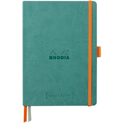 Goalbook Rhodia A5, miękka oprawa, aqua Goalbook Rhodia A5, miękka oprawa, aqua